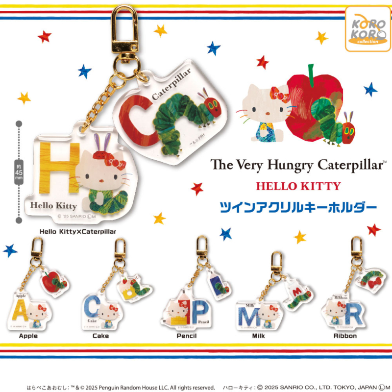 ツインアクリルキーホルダー画像